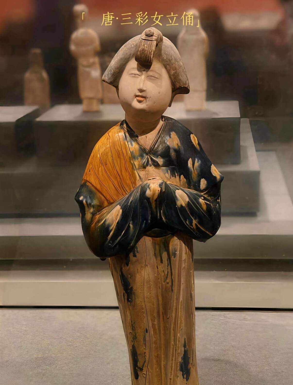 Painted Glazed Music-Dance Figurines